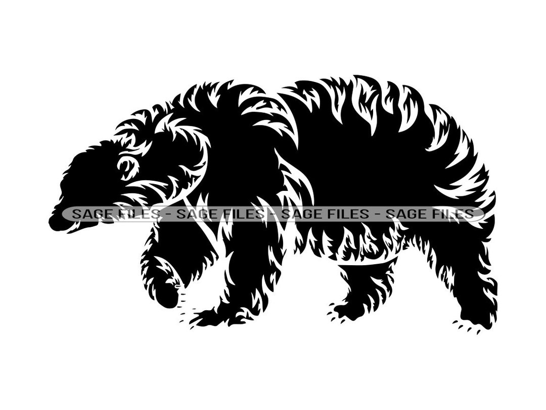 Polar Bear Design SVG, Polar Bear SVG, Bear Svg, Polar Bear Clipart