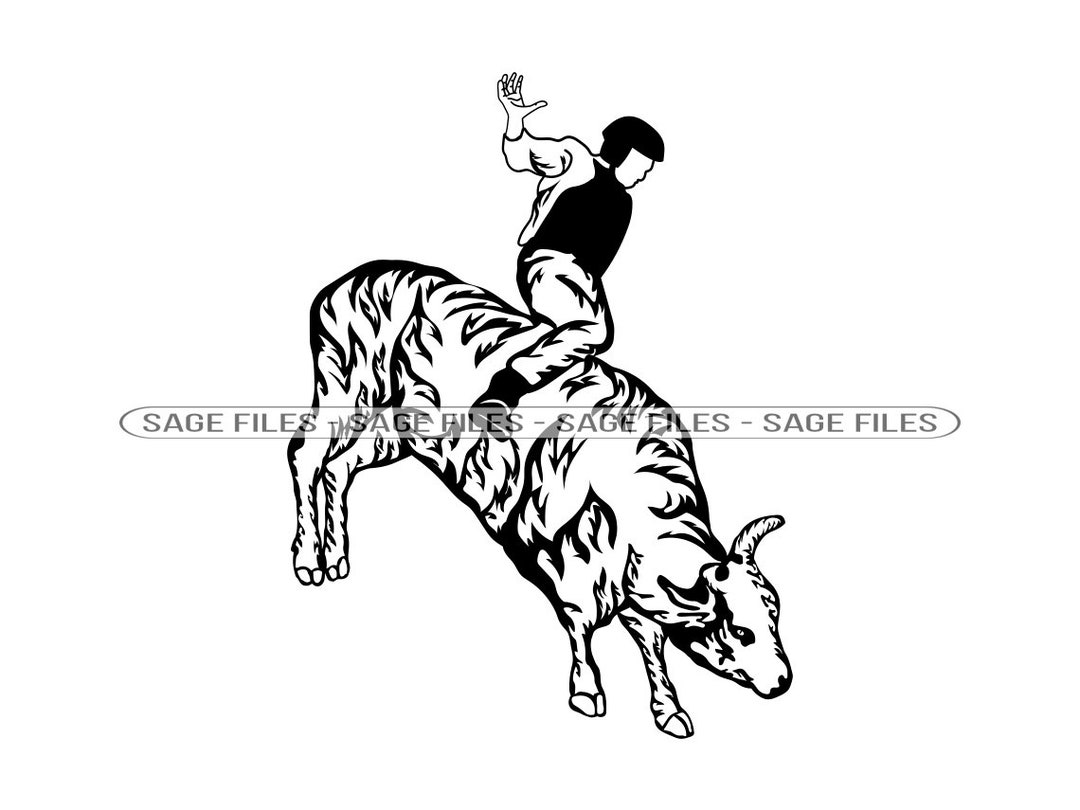 Bull Riding Svg Rodeo Svg Cowboy Svg Rodeo Clipart Rodeo - Etsy Australia