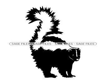 Skunk #5 SVG, Skunk SVG, Skunk PNG, Skunk Design, Skunk Clipart, Skunk Cut Files, Png, Dxf
