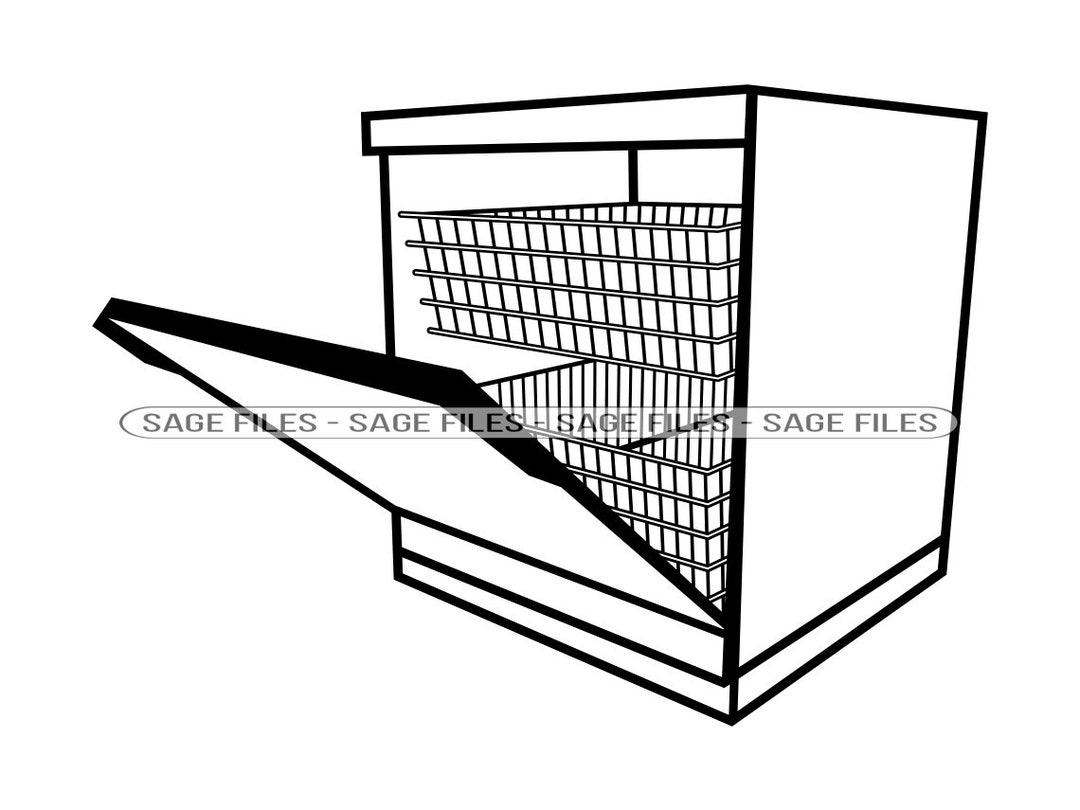 Dishwasher 2 SVG, Dishwasher SVG, Kitchen Svg, Dishwasher Clipart