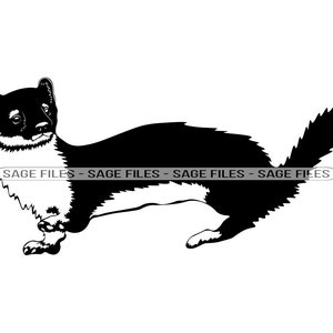 Weasel #6 SVG, Weasel SVG, Weasel PNG, Weasel Design, Weasel Clipart, Weasel Cut Files, Png, Dxf