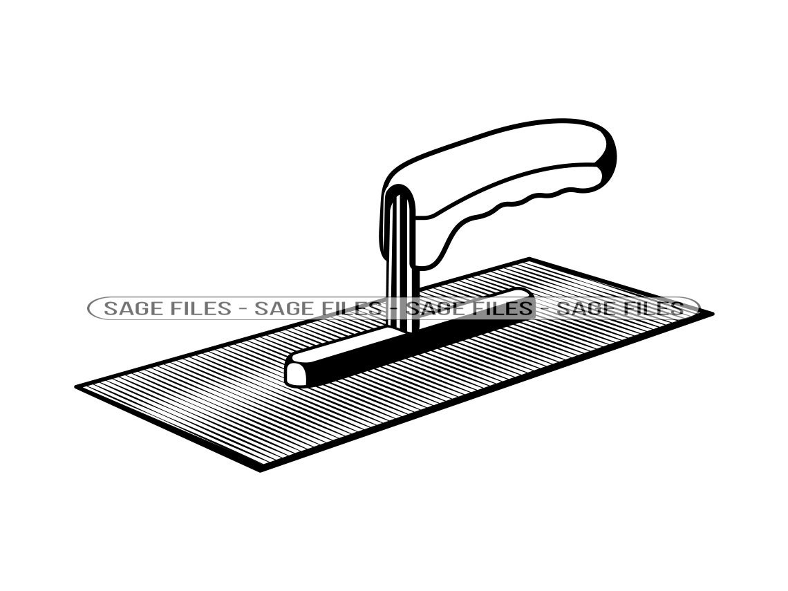 Concrete Trowel Clipart