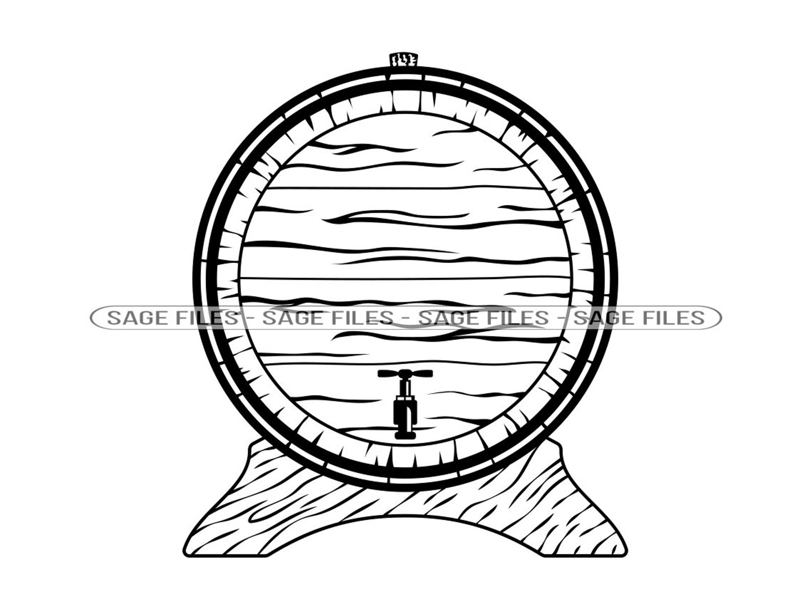 Wine Barrel 2 SVG Barrel SVG Beer Barrel Svg Barrel Etsy
