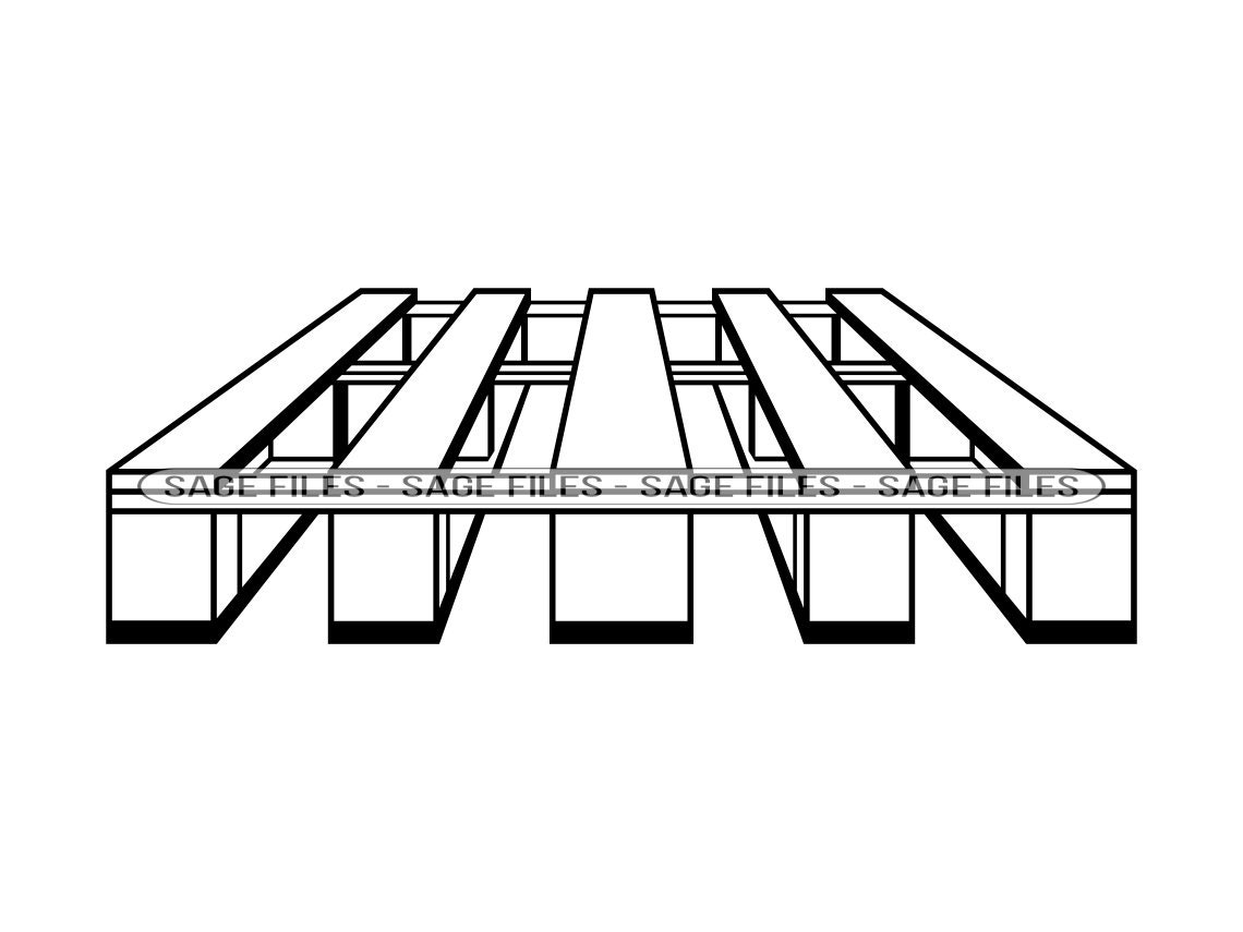 Pallet SVG Warehouse Svg Shipping Svg Pallet Clipart - Etsy Canada