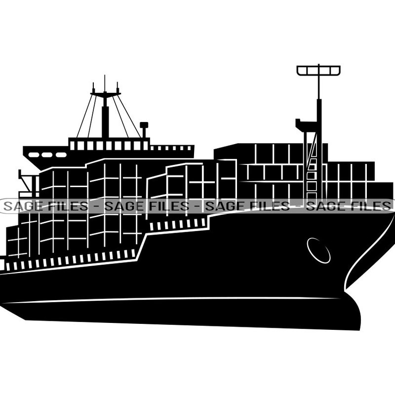 Container Ship Papercraft - Etsy