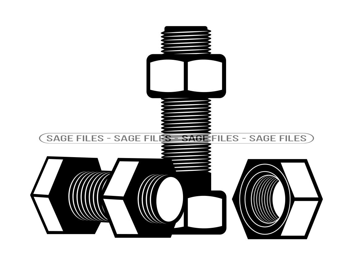 Nuts and Bolts SVG Repair Svg Mechanic Svg Engineer Svg Etsy