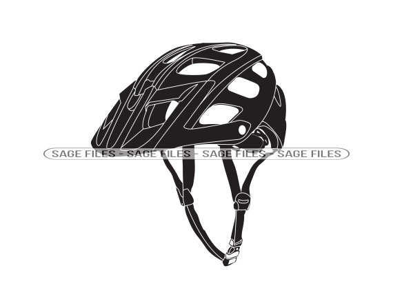 Fahrradhelm 2 SVG Biker SVG Fahrradhelm Clipart - Etsy.de