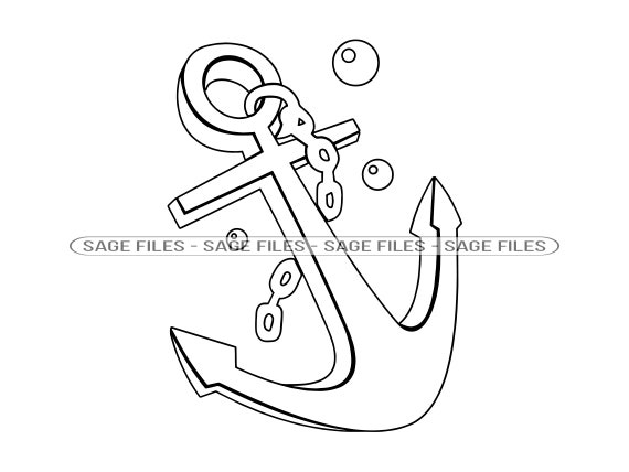 Anchor Outline 3 SVG, Anchor SVG, Nautical SVG, Anchor Clipart, Anchor  Files for Cricut, Anchor Cut Files for Silhouette, Png, Dxf -  Norway