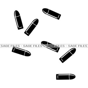 Bullets #2 SVG, Bullets SVG, Bullets Clipart, Bullets Files for Cricut, Bullets Cut Files For Silhouette, Png, Dxf