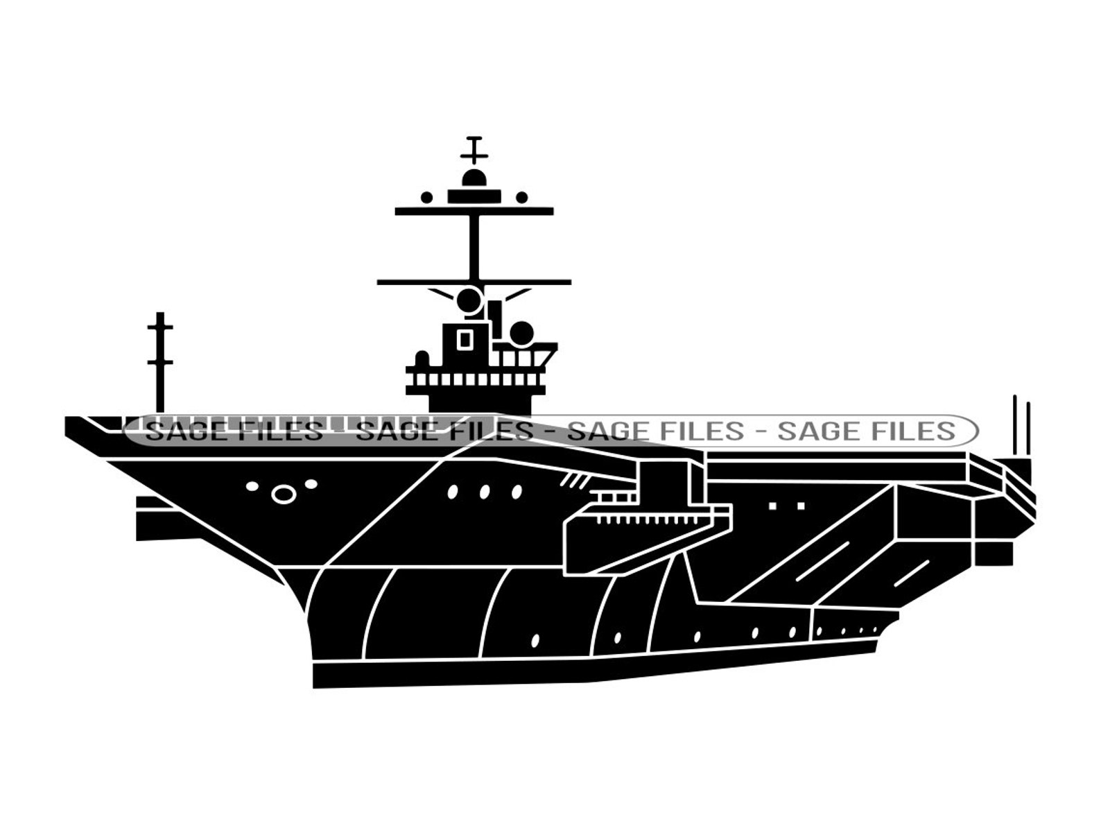 Aircraft Carrier SVG, Navy Svg, Aircraft Carrier Clipart, Aircraft ...