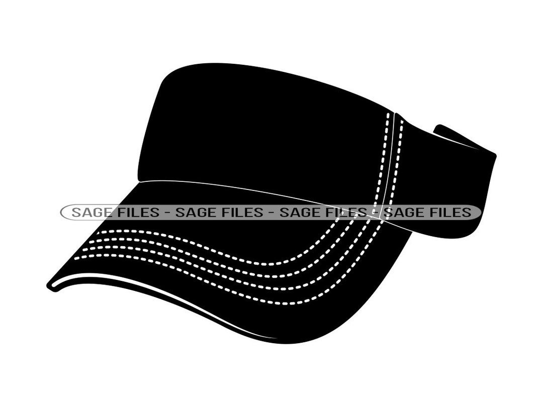 Visor SVG Cap Svg Hat Svg Visor Clipart Visor Files for Etsy Polska