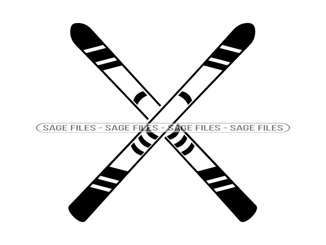 Skis Logo SVG, Skiing Logo Svg, Skis Clipart, Skis Files for Cricut, Skis  Cut Files for Silhouette, Png, Dxf - Etsy