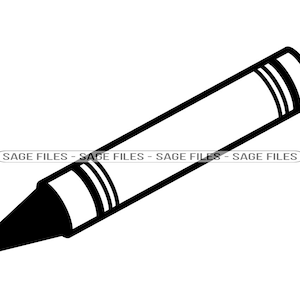 Crayon SVG, Coloring Svg, Crayon Clipart, Crayon Files for Cricut, Crayon Cut Files For Silhouette, Png, Dxf