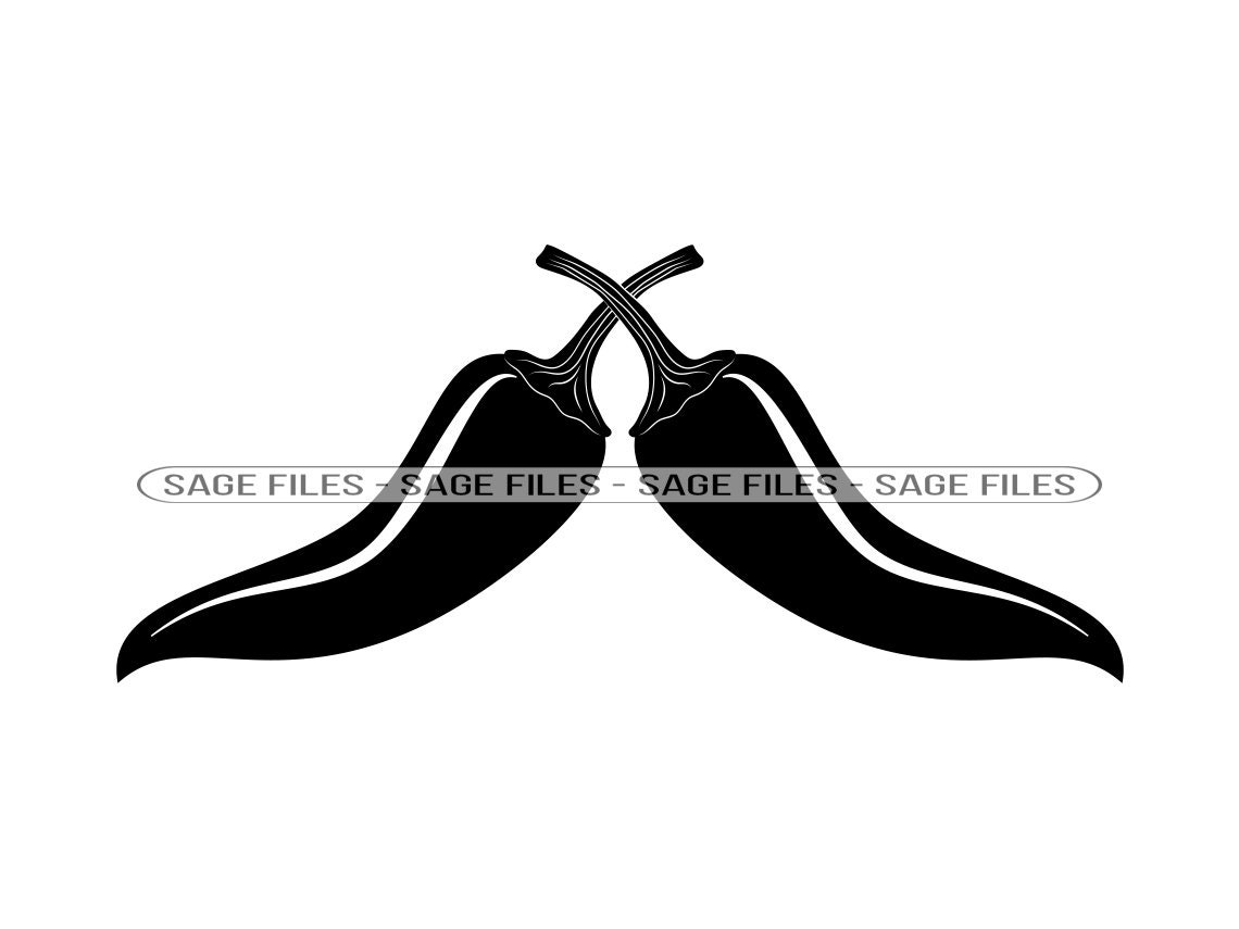 Chili Pepper Logo SVG Hot Pepper Svg Spicy Svg Chili Pepper Etsy