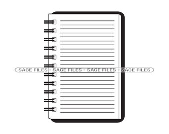 student homework diary Notebook SVG, School Svg, Notepad Svg, Homework Svg, Diary Svg, Notebook Clipart, Files for Cricut, Cut Files For Silhouette, Png, Dxf