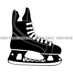 Ice Skate #10 SVG, Hockey Skate Svg, Ice Skating Svg, Ice Skate Clipart, Files for Cricut, Cut Files For Silhouette, Png, Dxf