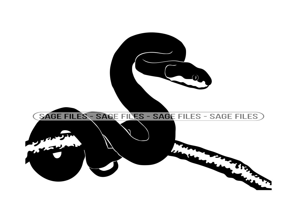 Tree Snake SVG Snake Svg Tree Snake Clipart Tree Snake Etsy México