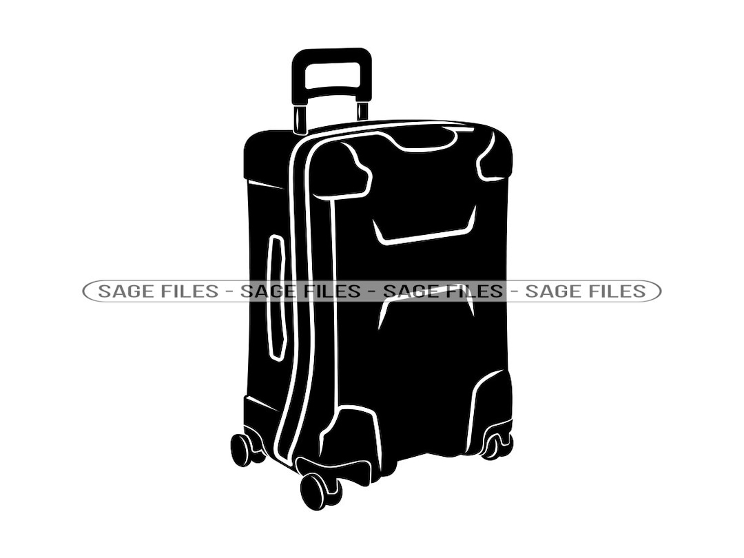 Luggage 3 SVG Suitcase SVG Vacation Travel Luggage Etsy