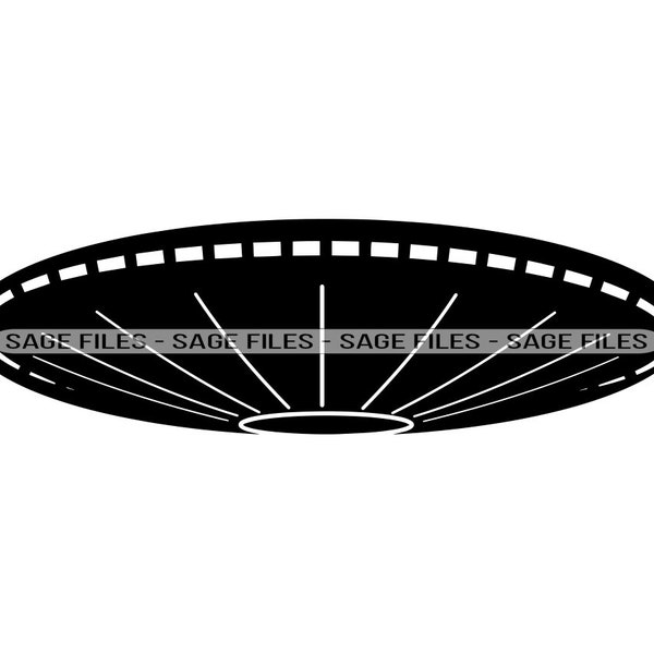 UFO #10 Svg, UFO Svg, Alien Svg, Spaceship Svg, Ufo Clipart, Ufo Files for Cricut, Ufo Cut Files For Silhouette, Png, Dxf