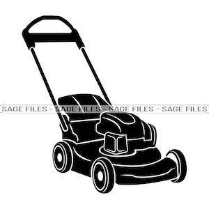 Rasenmäher #4 SVG, Rasenmäher SVG, Landscaping Svg, Rasenmäher Clipart, Rasenmäher Dateien für Cricut, Cut Files für Silhouette, Png, Dxf,