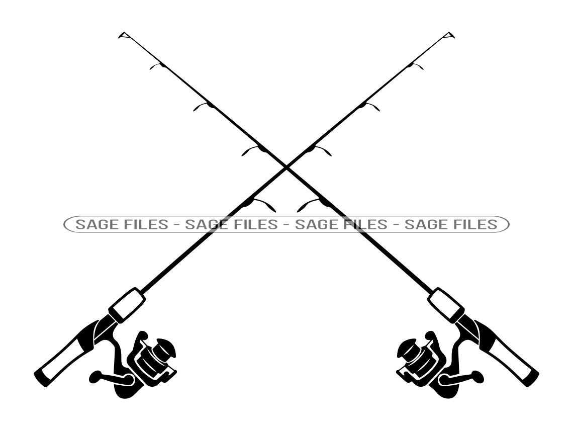 Fishing Poles Crossed