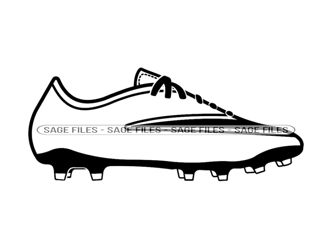 Soccer Cleat SVG Cleats Svg Soccer Shoe Svg Soccer Cleat Etsy