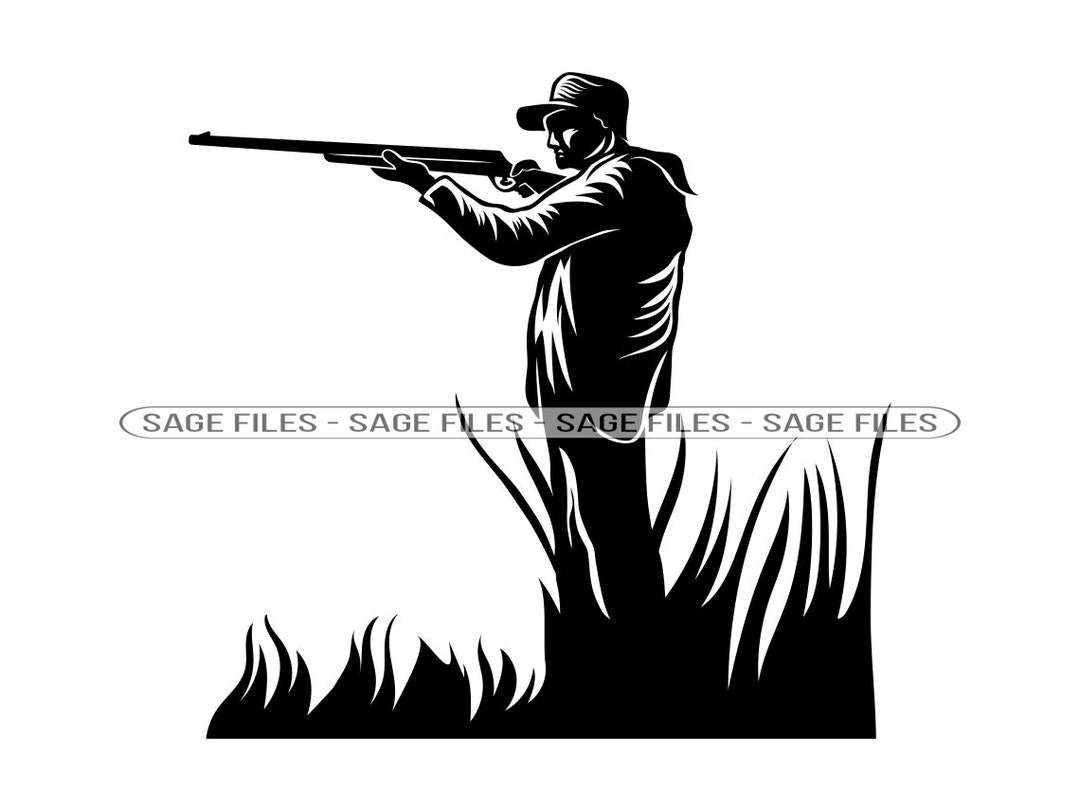 Hunter 2 Svg Hunter Svg Hunting Svg Hunter Clipart Hunter - Etsy