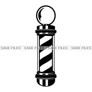 Barber&#39;s Pole #3 SVG, Barber SVG, Barber&#39;s Pole SVG, Barber Files for Cricut, Barber Cut Files For Silhouette, Barber Png, Barber Dxf,