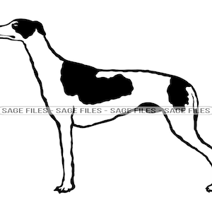 Greyhound SVG, Dog Svg, Greyhound Clipart, Greyhound Files for Cricut, Greyhound Cut Files For Silhouette, Png, Dxf