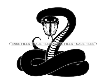 Snake Logo Svg, Snake Svg, Snake Clipart, Snake Files for Cricut, Snake Cut Files For Silhouette, Snake Png, Snake Dxf