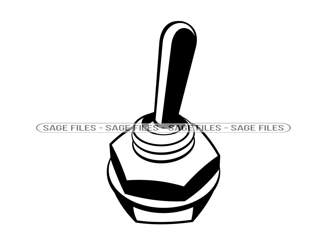 Toggle Switch SVG Button Svg Toggle Switch Clipart Toggle Etsy