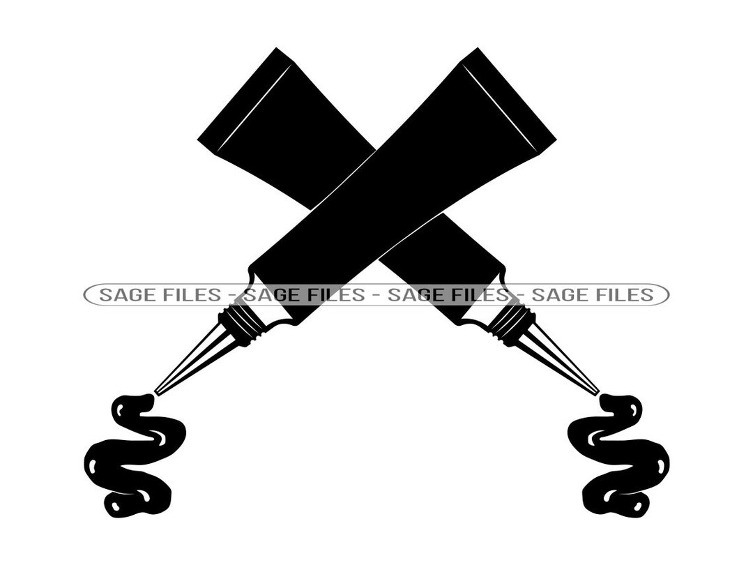 Squeeze Tube Logo SVG Glue Svg Cream Svg Squeeze Tube Svg Etsy