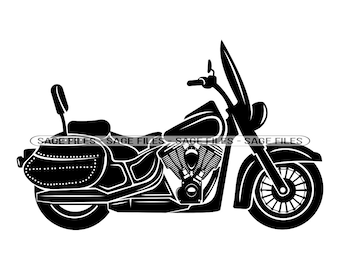 Motocicleta # 20 SVG, Motocicleta SVG, Motocicleta SVG, Motocicleta Clipart, Archivos de motocicleta para Cricut, Archivos de corte para silueta, Png, Dxf,