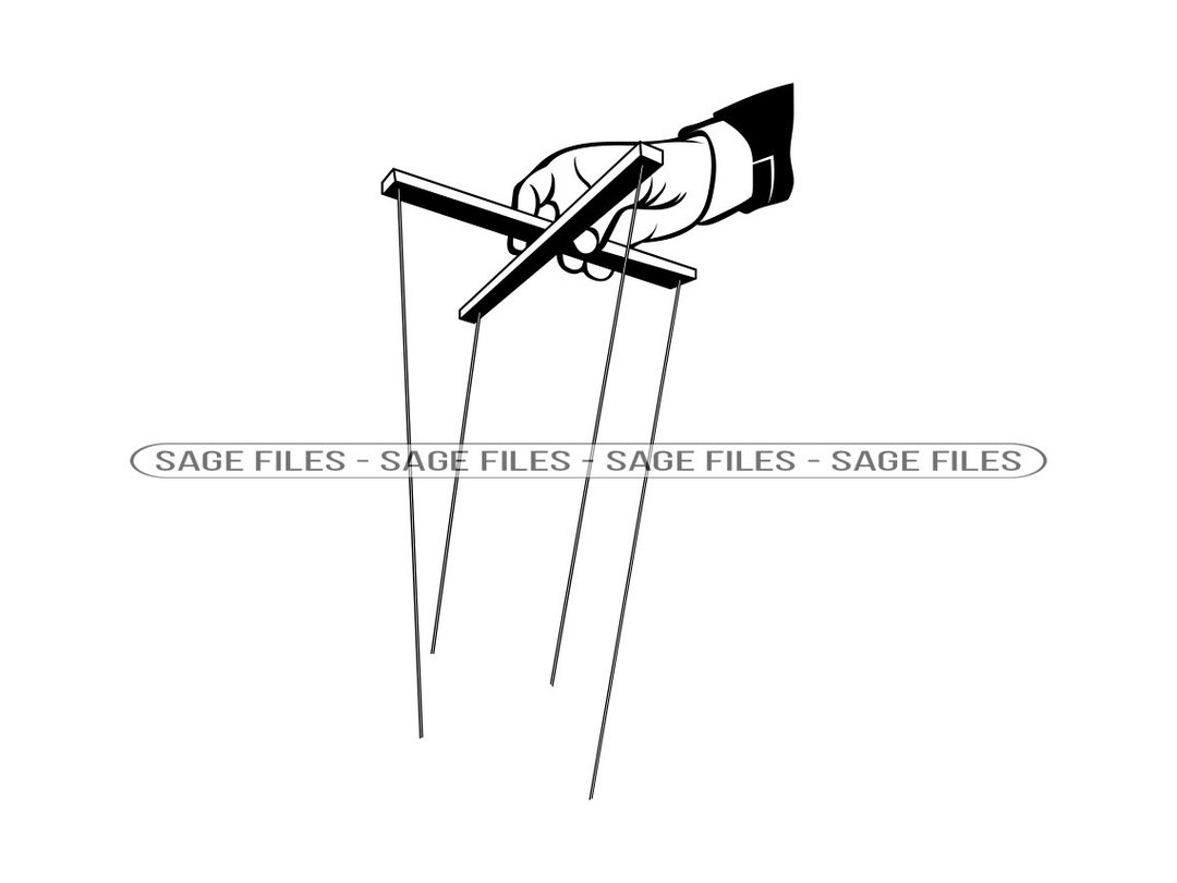 Puppet Strings SVG, Puppet Svg, Control Svg, Puppet Strings Clipart, Puppet Strings Files for