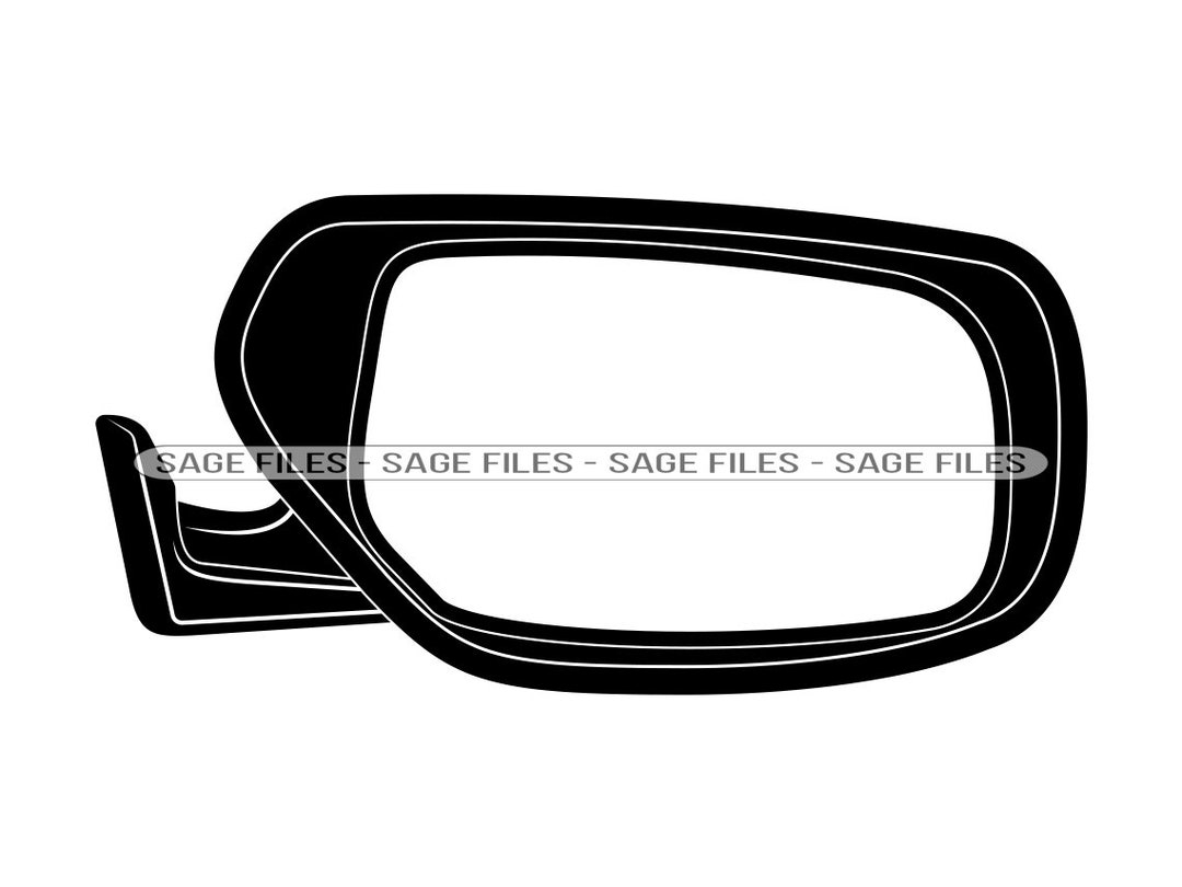 Car Side Mirror SVG Car Mirror Svg Car Side Mirror Clipart Etsy