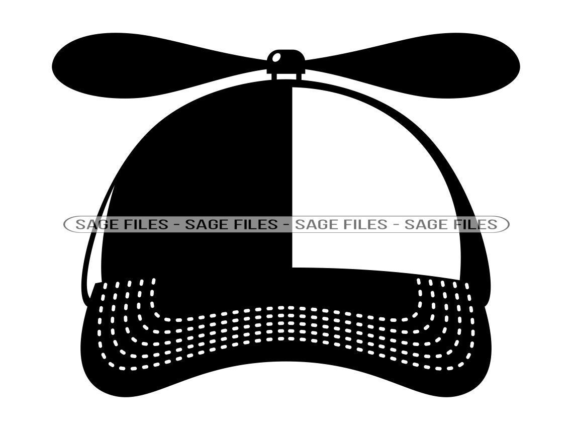 Propeller Cap 2 SVG Propeller Hat SVG Propeller Cap Etsy