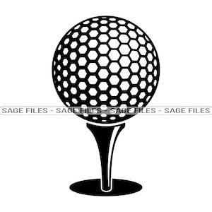 Golf Ball #5 SVG, Golf Ball SVG, Golf Svg, Golf Ball Clipart, Golf Ball Files for Cricut, Golf Ball Cut Files For Silhouette, Png, Dxf,