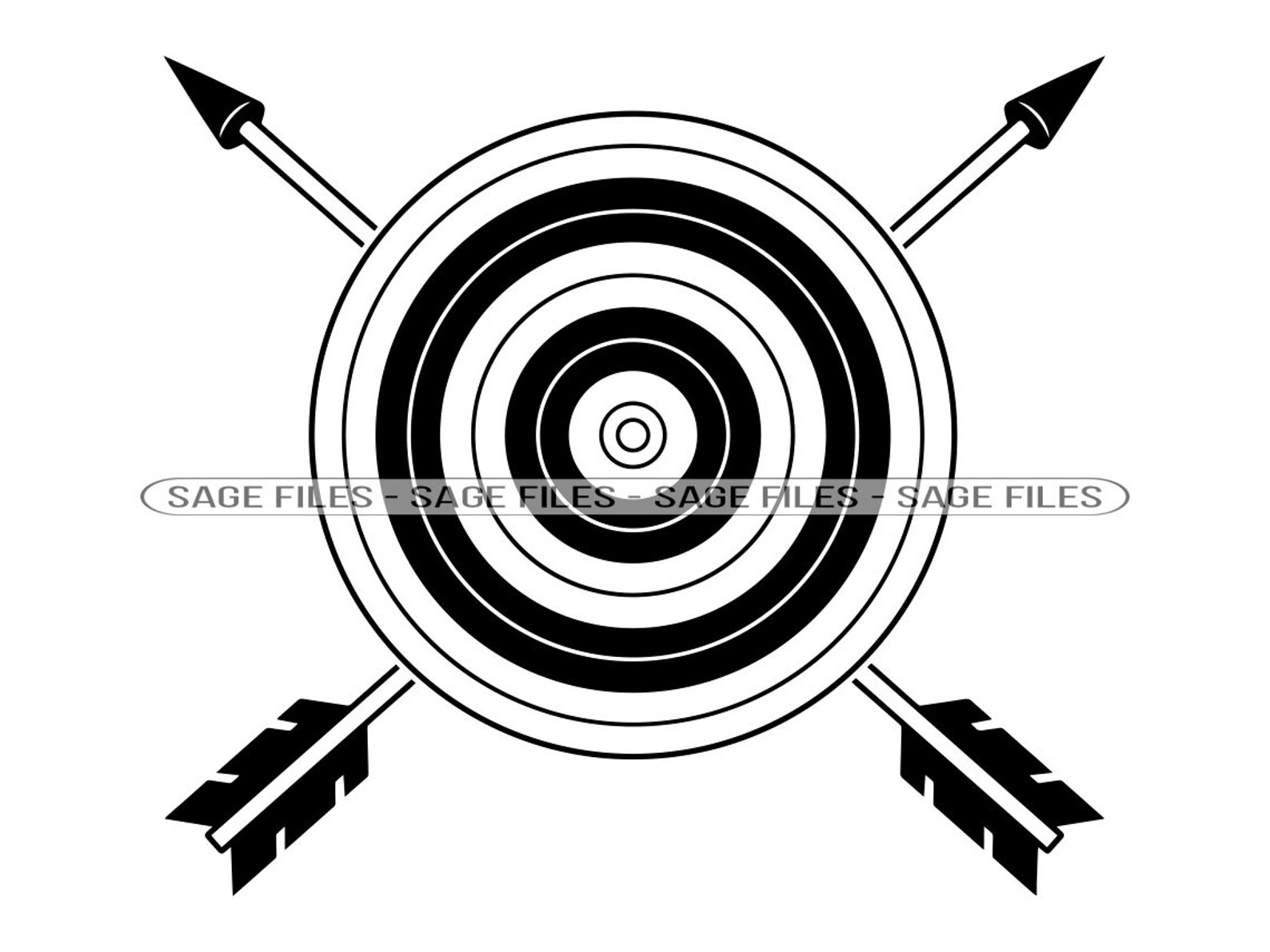 Archery Logo SVG Archery Svg Archery Target SVG Arrow Svg Etsy