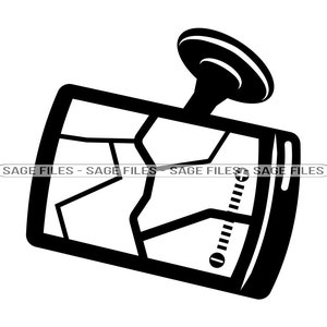 GPS svg, navegación svg, conducción svg, clipart GPS, archivos GPS para cricut, archivos gps cut para silhouette, png, dxf