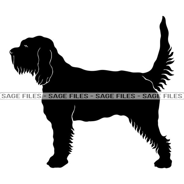 Otterhound SVG, Dog Svg, Otterhound Clipart, Otterhound Files for Cricut, Otterhound Cut Files For Silhouette, Png, Dxf