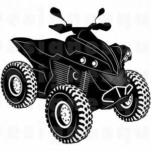 ATV #7 Svg, ATV Svg, 4 Wheeler Svg, Atv Motocross Svg, Quad Bike, ATV Clipart, Atv Files for Cricut, Cut Files For Silhouette, Png, Dxf