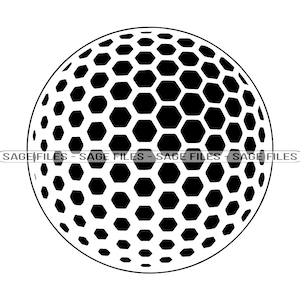 Golf Ball #8 SVG, Golf Ball SVG, Golf Svg, Golf Ball Clipart, Golf Ball Files for Cricut, Golf Ball Cut Files For Silhouette, Png, Dxf