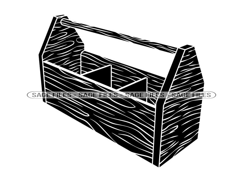 Wooden Toolbox 2 SVG Tool Box Contractor Svg Builder Svg Etsy