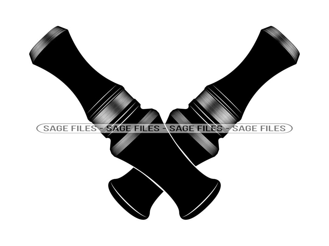 Duck Call Logo SVG Duck Hunting Svg Duck Whistle Svg Duck Etsy