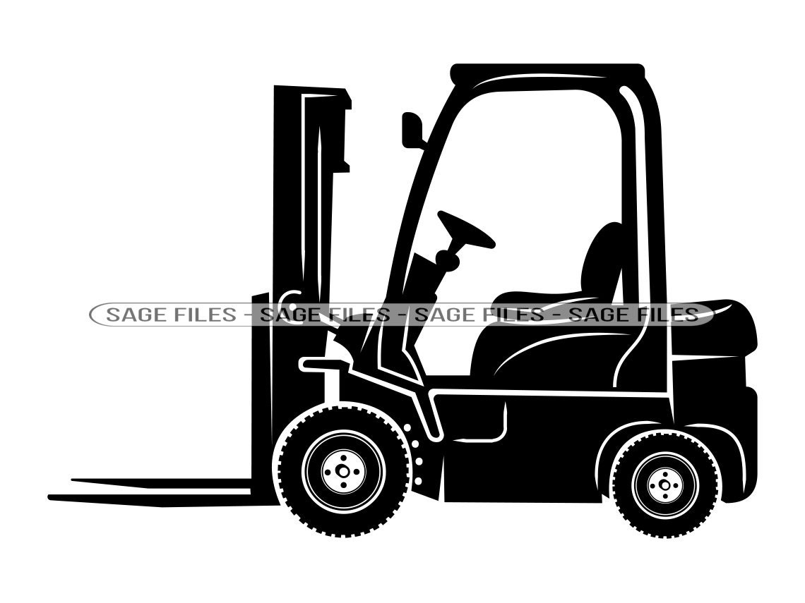 Clipart Forklift