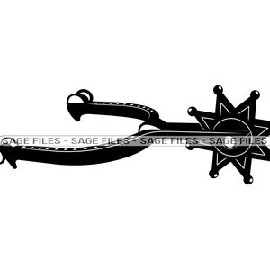 Spurs #2 SVG, Spurs SVG, Cowboy Svg, Spurs Clipart, Spurs Files for Cricut, Spurs Cut Files For Silhouette, Spurs Png, Spurs Dxf