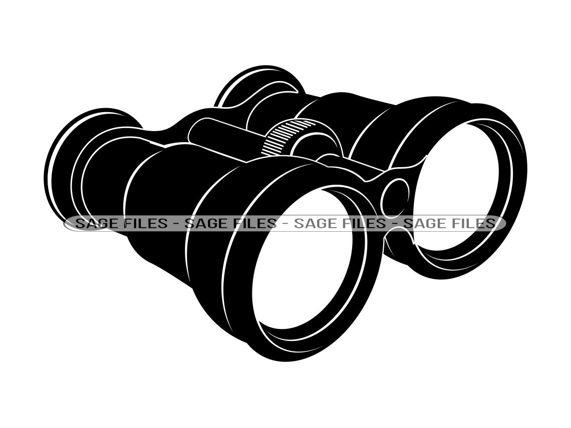 Binoculars 6 SVG Binoculars SVG Binoculars Clipart Etsy
