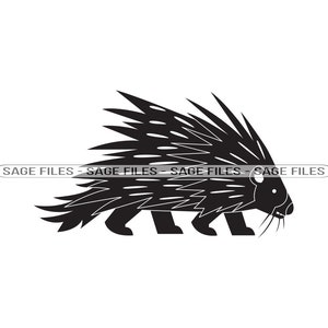 Porcupine #3 SVG, Porcupine SVG, Porcupine Clipart, Porcupine Files for Cricut, Porcupine Cut Files For Silhouette, Png, Dxf
