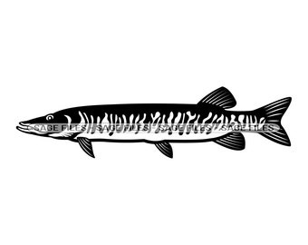 Tiger Musky SVG, Angel svg, Fisch Svg, Angeln Clipart, Angeldateien für Cricut, Angeln Cut Dateien für Silhouette, Png, Dxf