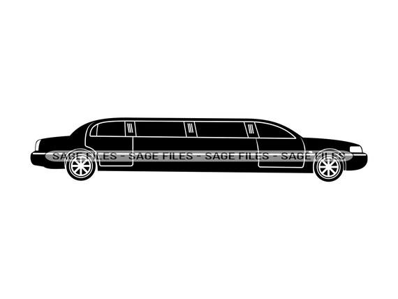 Limousine 2 SVG Limousine SVG Limousine Clipart Limousine - Etsy Ireland